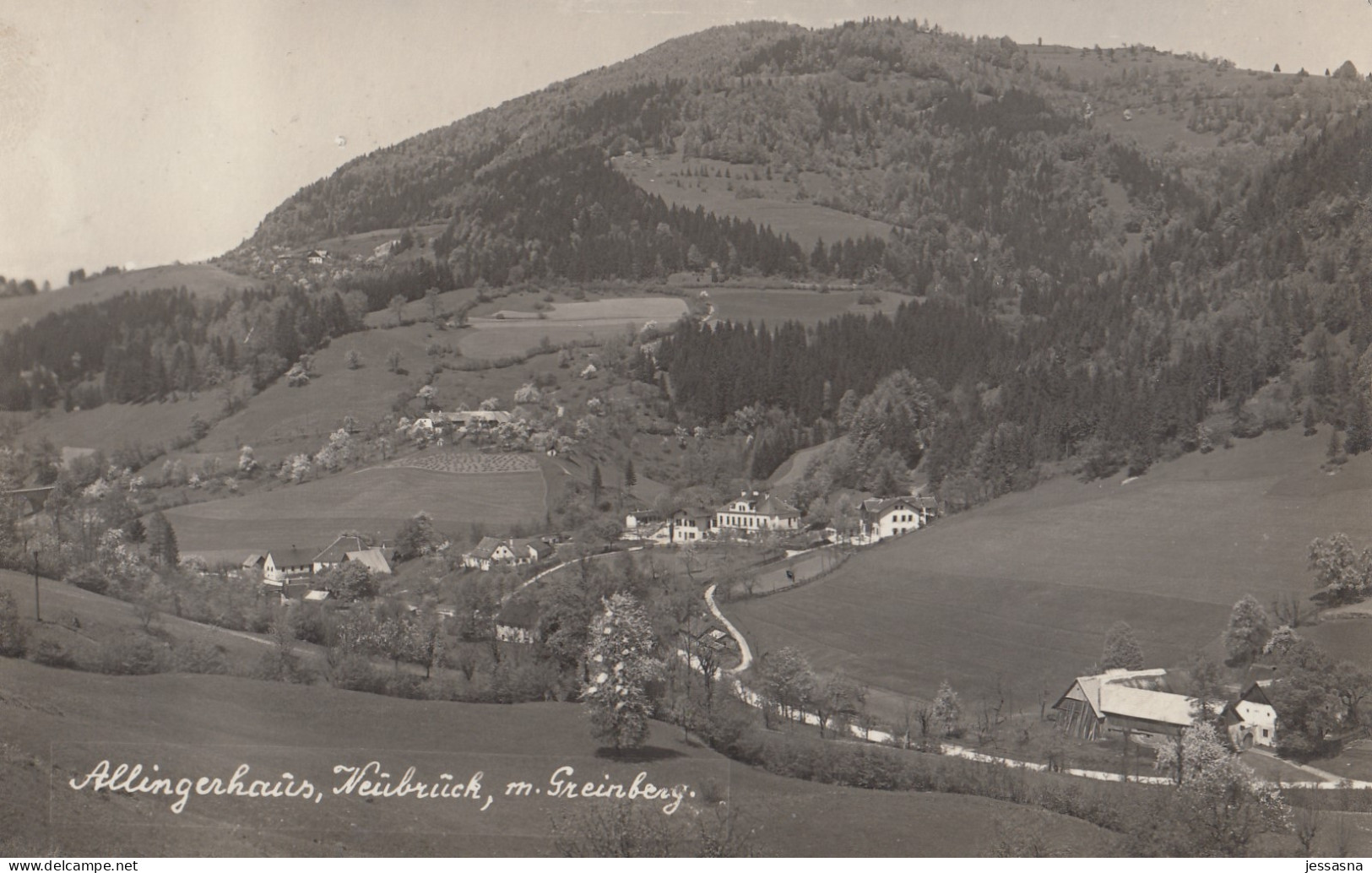 AK - NÖ - Allingerhaus - Neubruck (Gemeinden Scheibbs, St. Anton)1933 - Scheibbs
