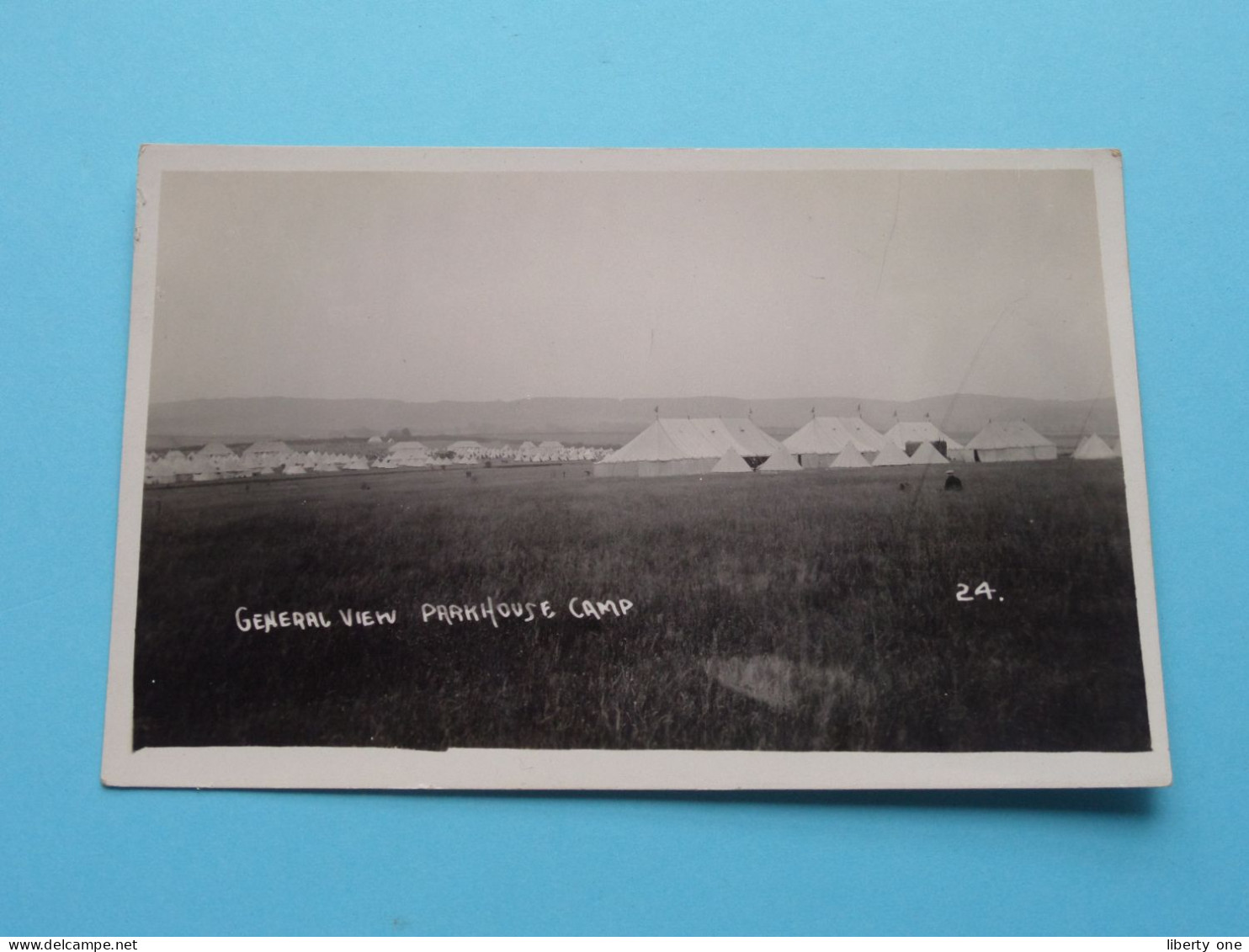 PARK HOUSE CAMP General View ( Photo Card > Format 14 X 9 Cm.) 19?? ! - Guerra, Militares