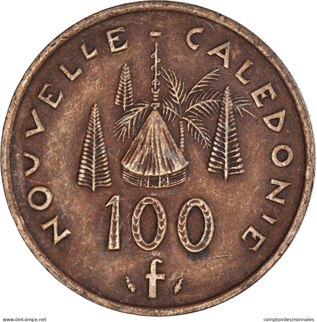 Monnaie, Nouvelle-Calédonie, 100 Francs, 1976 - Nouvelle-Calédonie