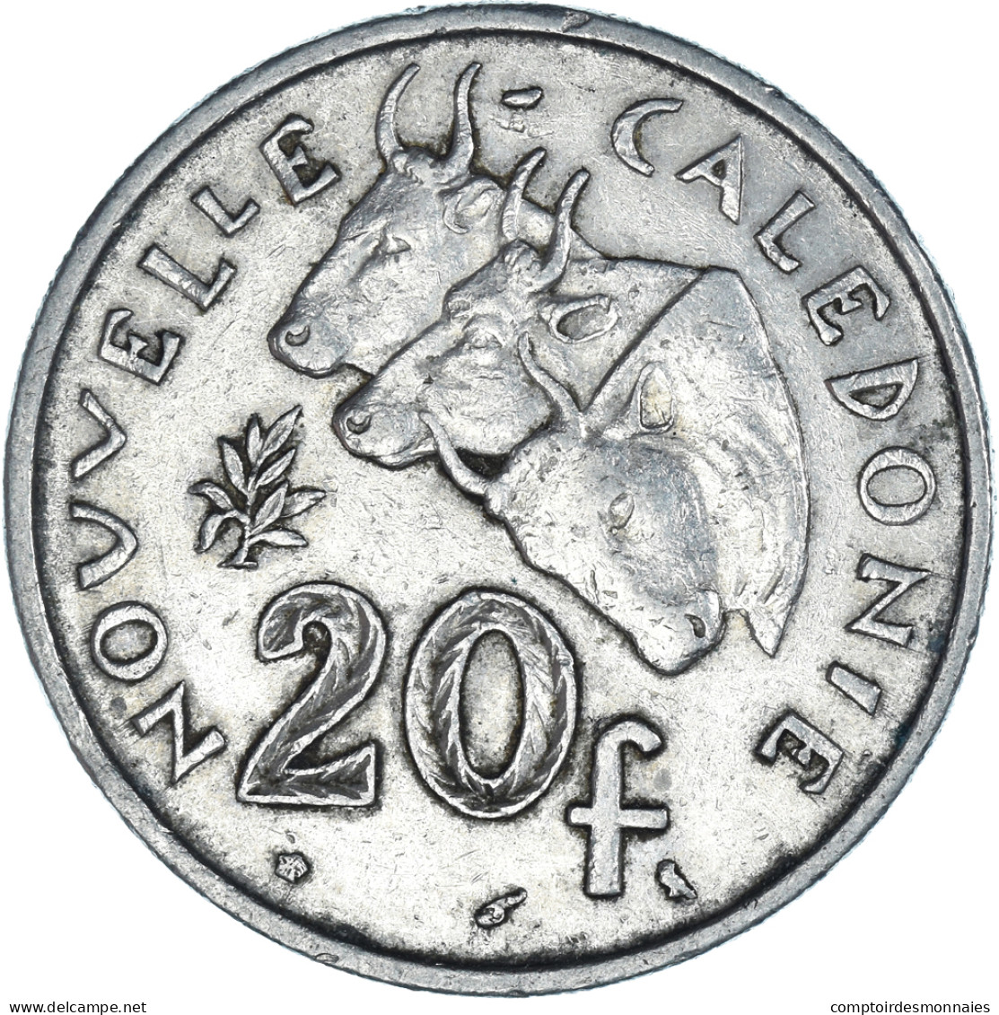 Monnaie, Nouvelle-Calédonie, 20 Francs, 1970 - Nouvelle-Calédonie