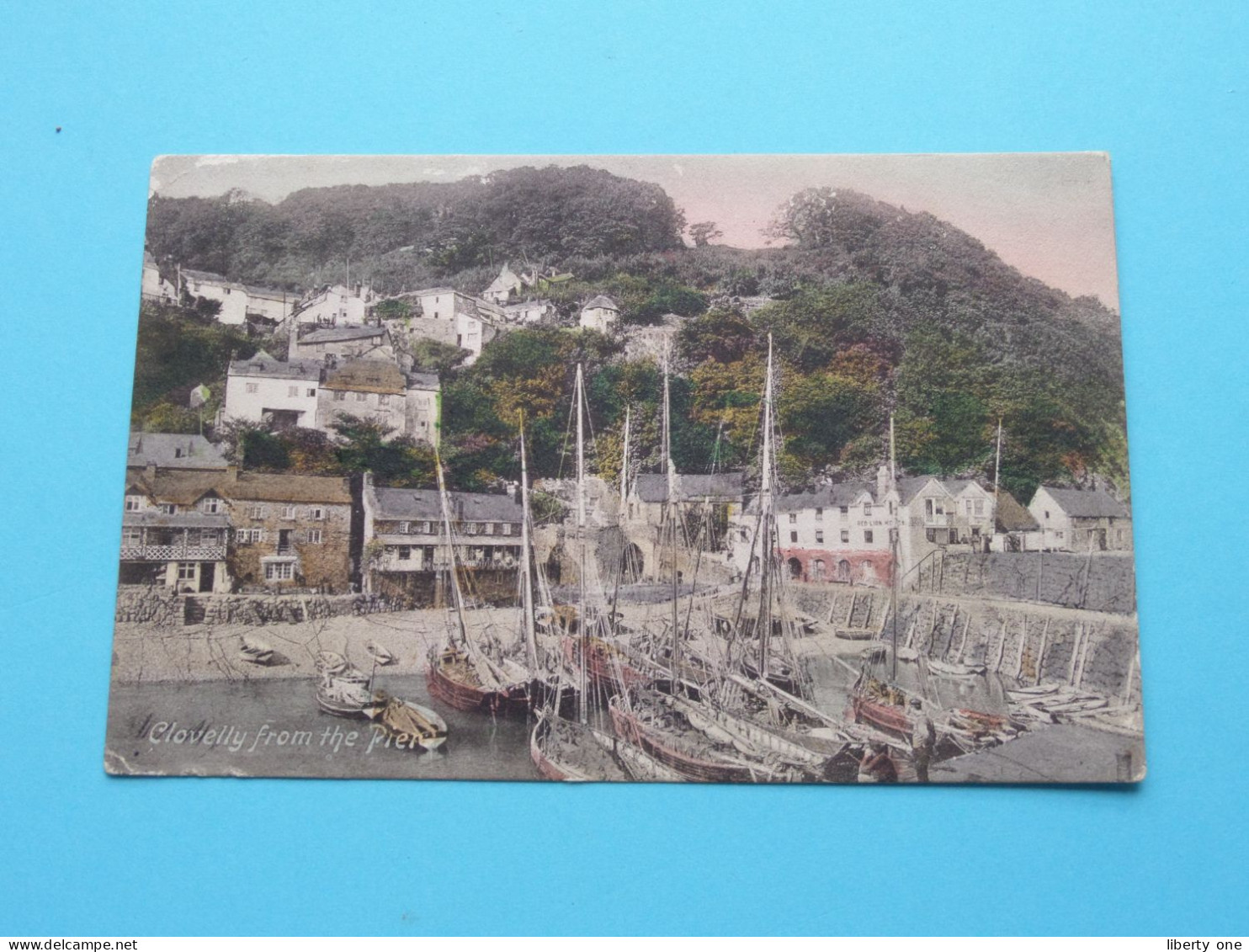 CLOVELLY From The PIER ( Edit. : Frith N° 2419B ) Anno 19?? ! - Clovelly