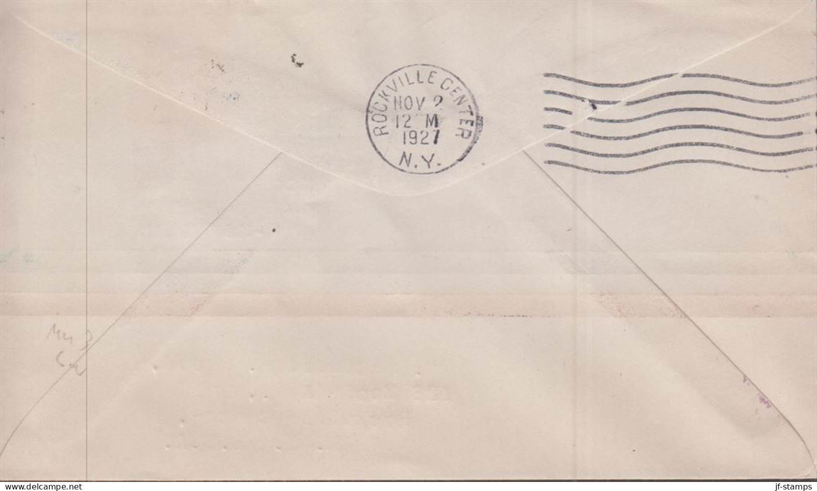 1927. CUBA 1 + 2 + 5 C Imperforated On Very Fine First Flight Cover To USA Cancelle... (Michel 48B, 49B, 50B) - JF438128 - Nuevos
