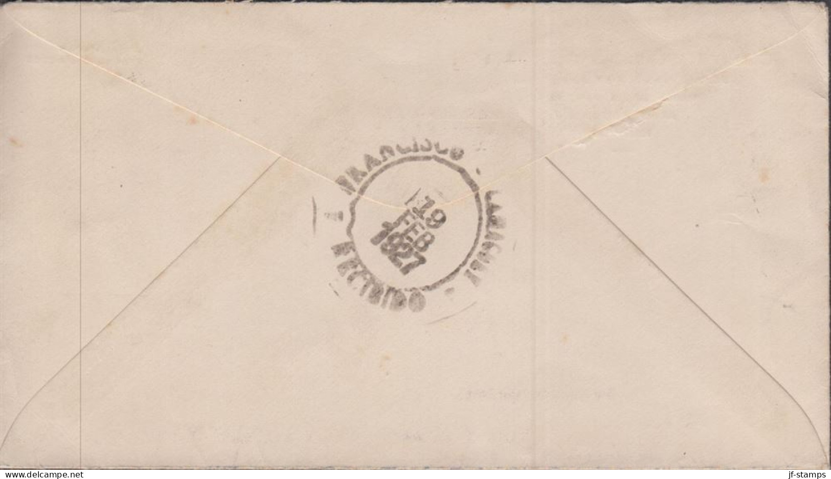 1927. CUBA 2 C  M. Gomez Imperforated On Small Cover To The Francisco Sugar Co, Prov. Camagüe... (Michel 49B) - JF438129 - Nuovi