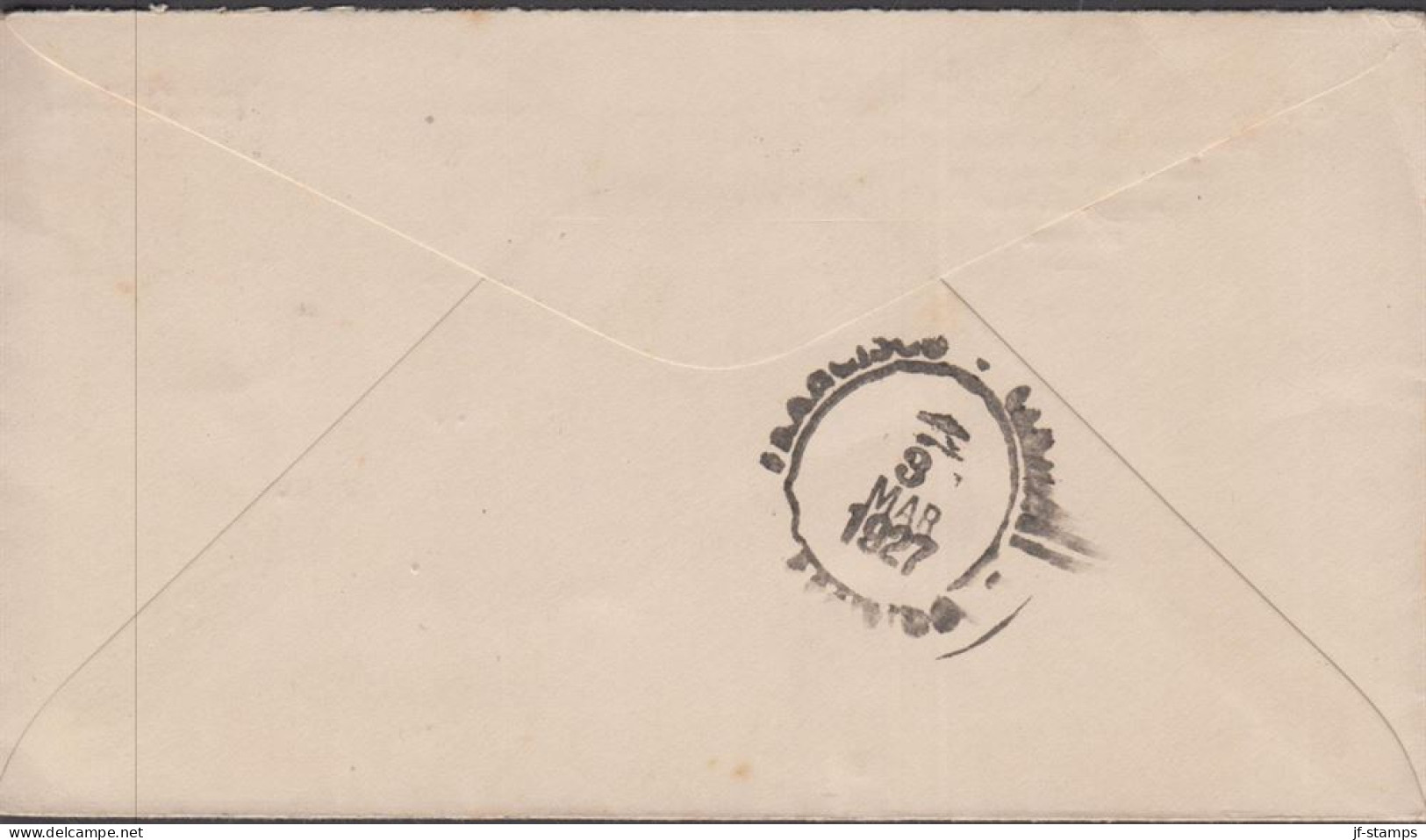 1927. CUBA 2 C  M. Gomez Imperforated On Small Cover To The Francisco Sugar Co, Prov. Camagüe... (Michel 49B) - JF438130 - Ungebraucht