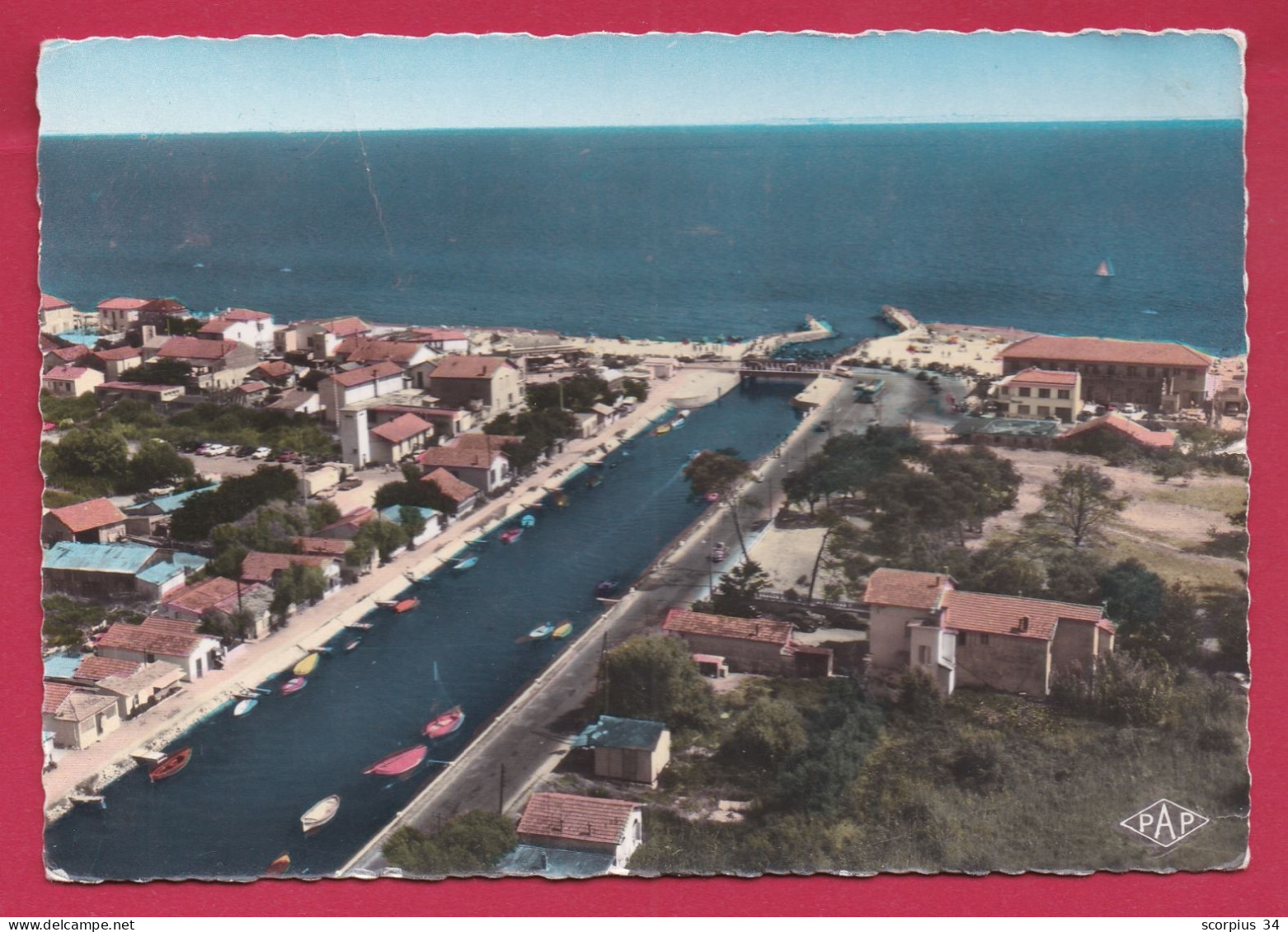 Le Canal Carnon-Plage Mauguio (Hérault) (34ZC) - Mauguio