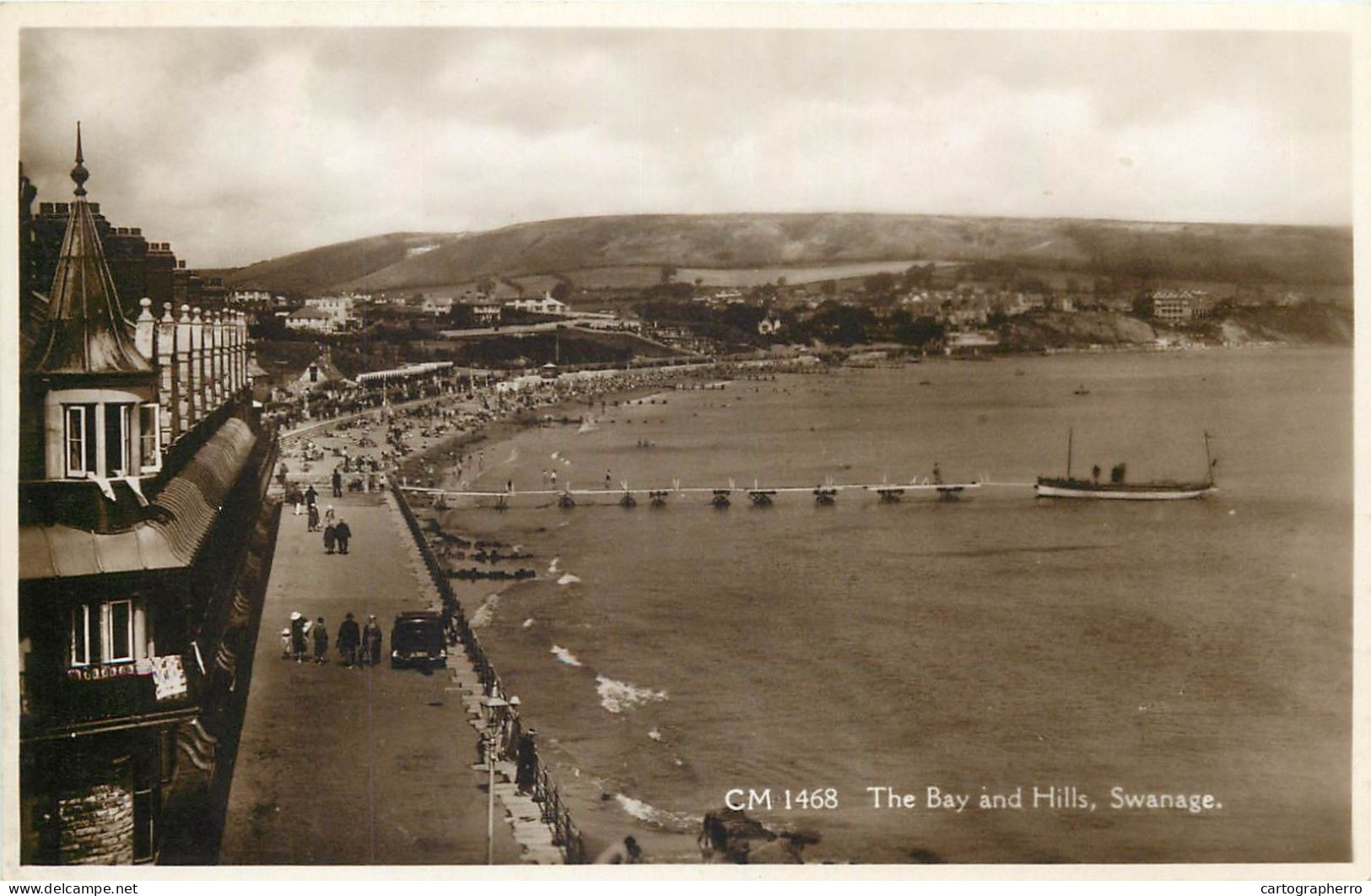 The Bay And Hills Swanage - Swanage