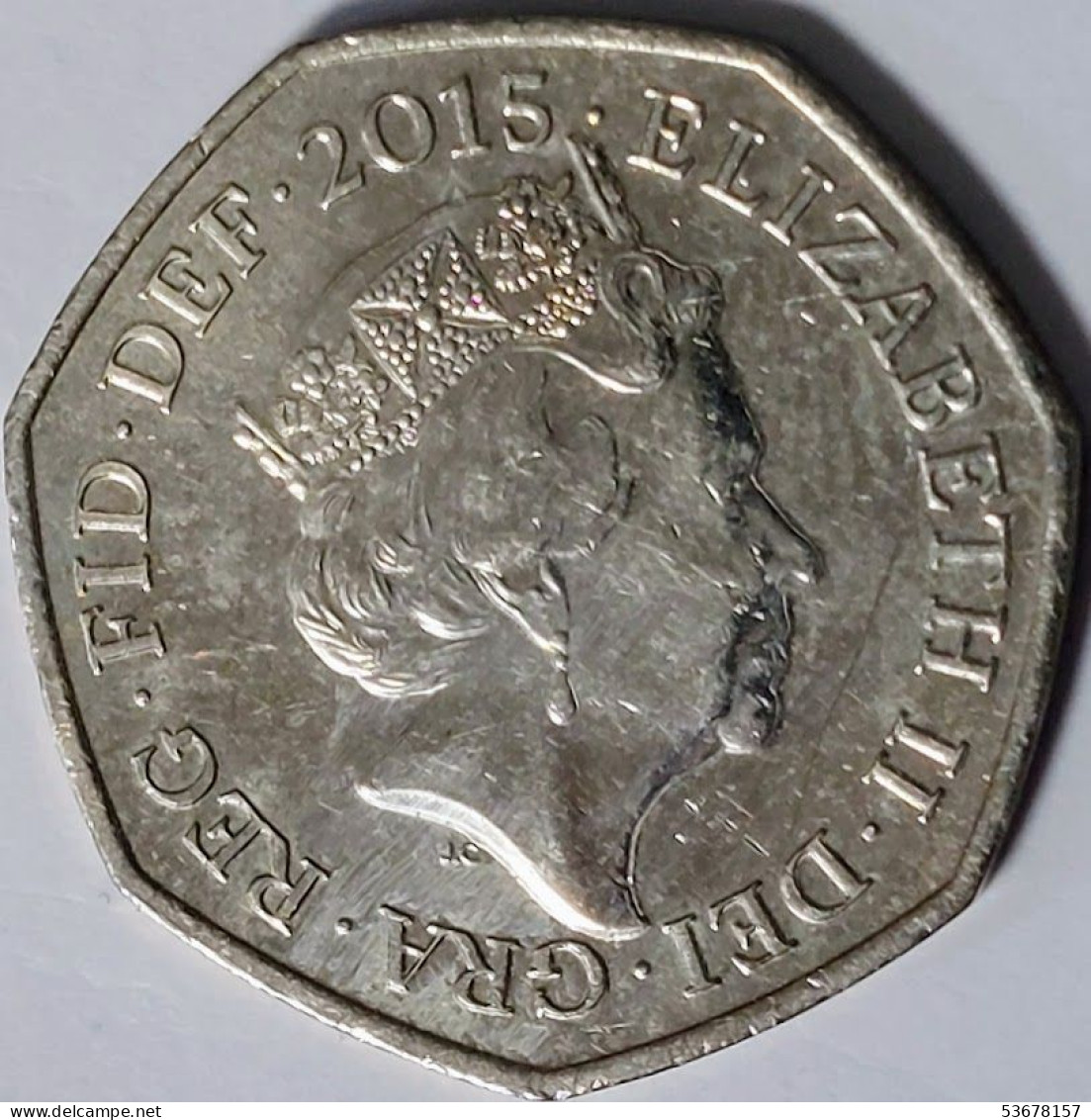 Great Britain - 50 Pence 2015, KM# 1337 (#2050) - 50 Pence