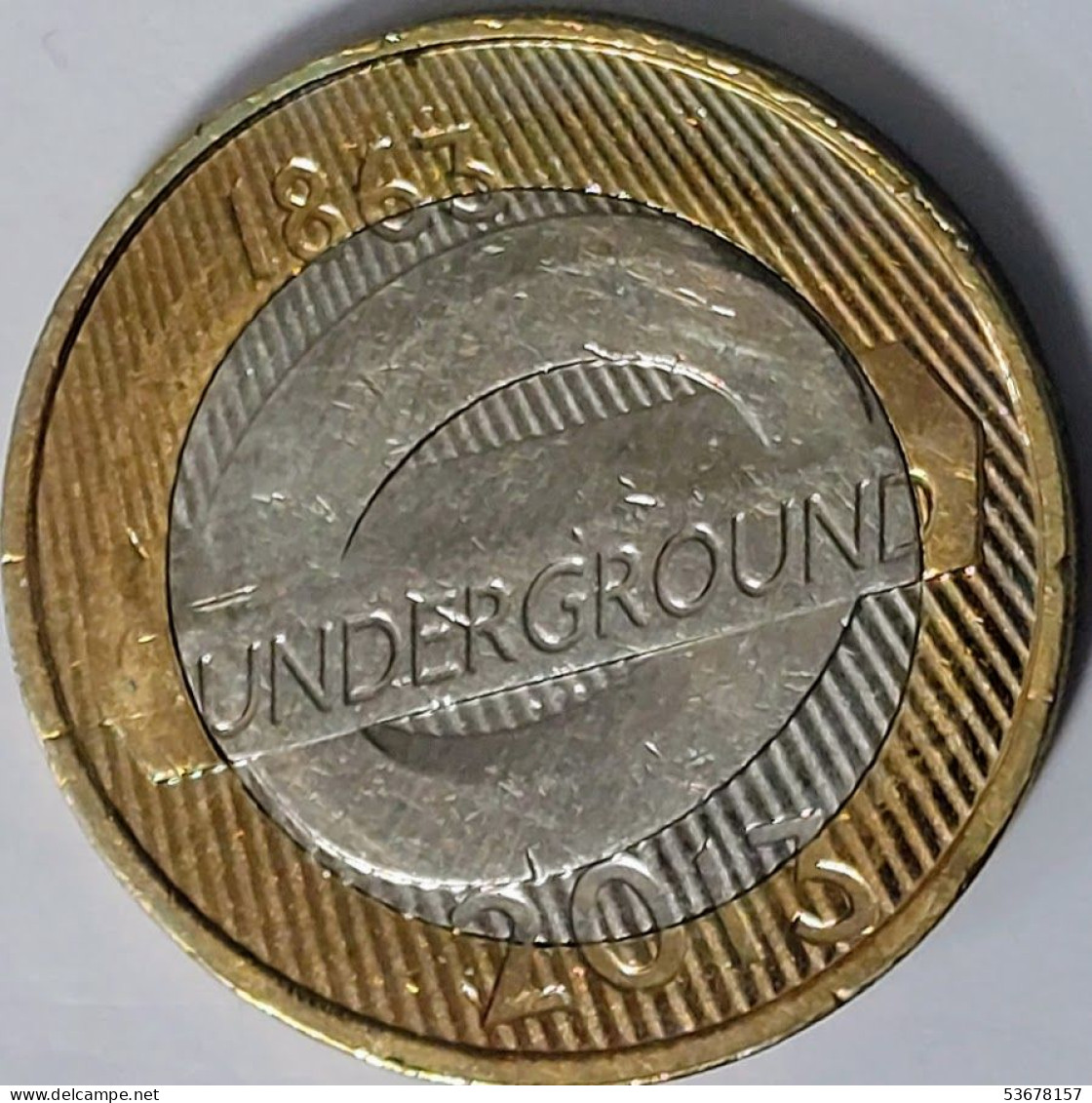 Great Britain - 2 Pounds 2013, London Underground, KM# 1240 (#2051) - 2 Pounds