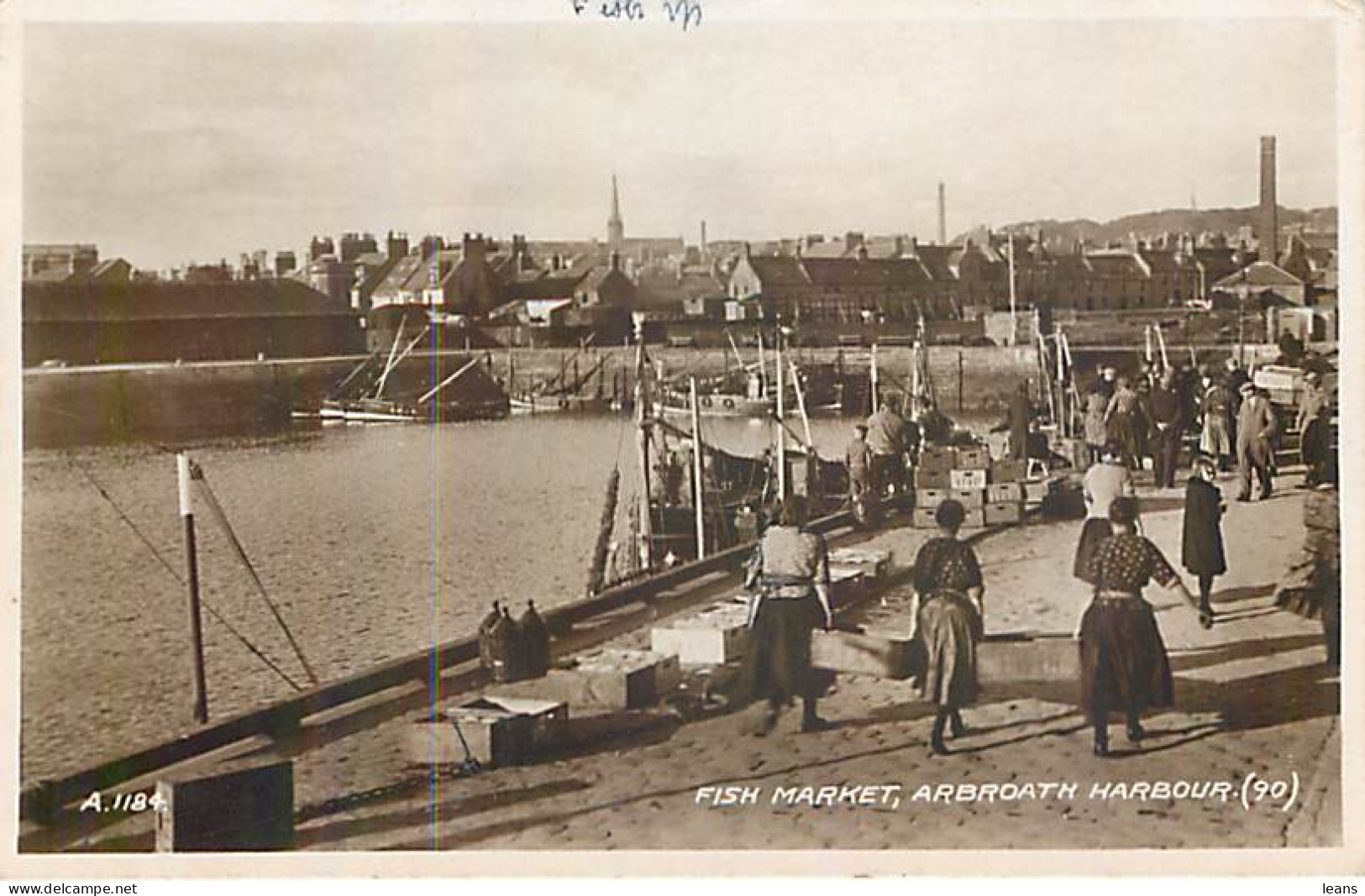 ARBROATH HARBOUR - Fisk Market - Angus