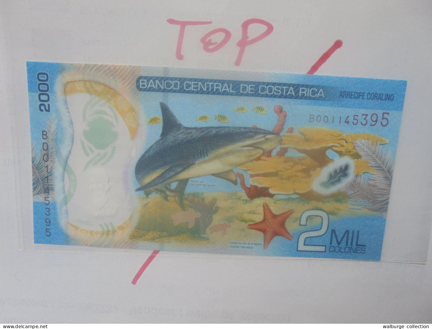 COSTA RICA 2000 COLONES 2018 Neuf/UNC  (B.29) - Costa Rica