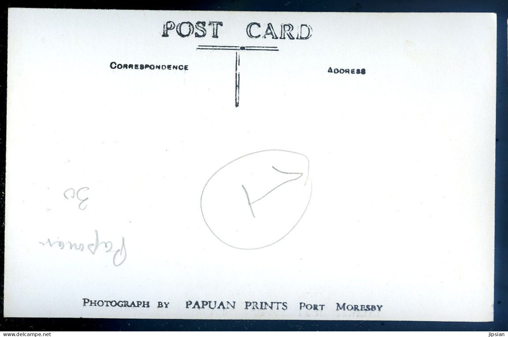 Cpa Carte Photo De Papouasie -- Photograph By Papuan Prints Port Moresby   LANR30 - Papouasie-Nouvelle-Guinée