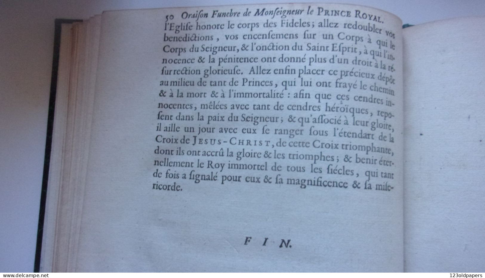 RAREEO 1723 ORAISON FUNEBRE DE Léopold-Clément de Lorraine PRINCE ROYAL PRONONCE A NANCY PAR PERE PERUSSAUT JESUITE