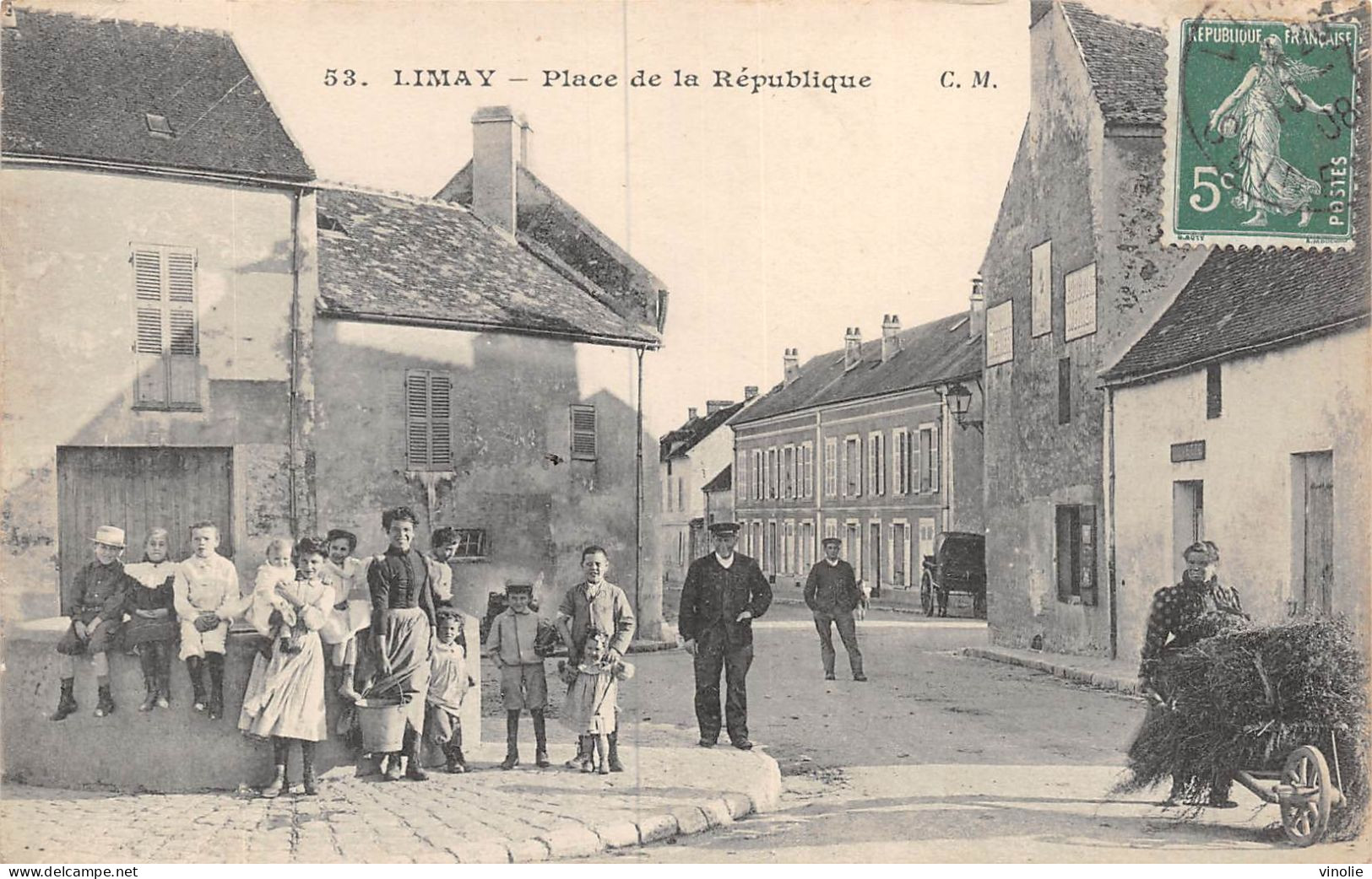 23-2511 : LIMAY. PLACE DE LA REPBUBLIQUE - Limay