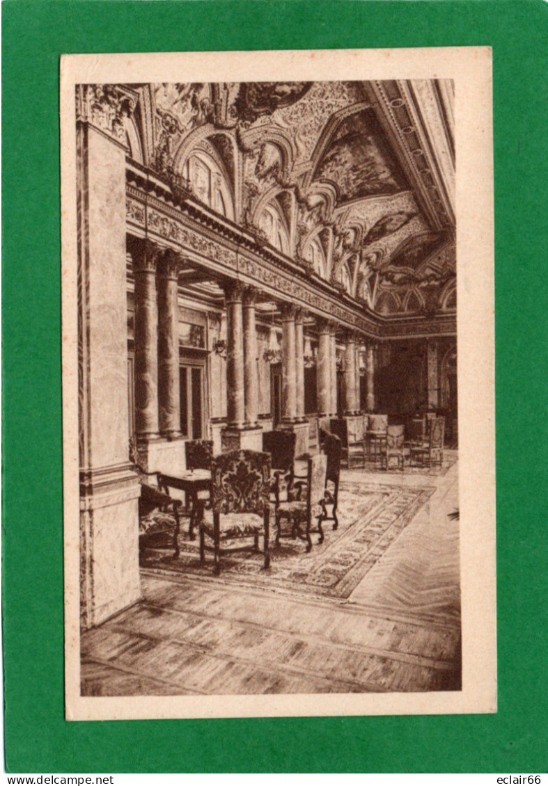 ITALIE ROME HÔTEL PLAZA CORNER OF THE LOUNGE CPA Année 1928 Edit G.MENAGLIA.ROMA DAGUIN - Cafes, Hotels & Restaurants