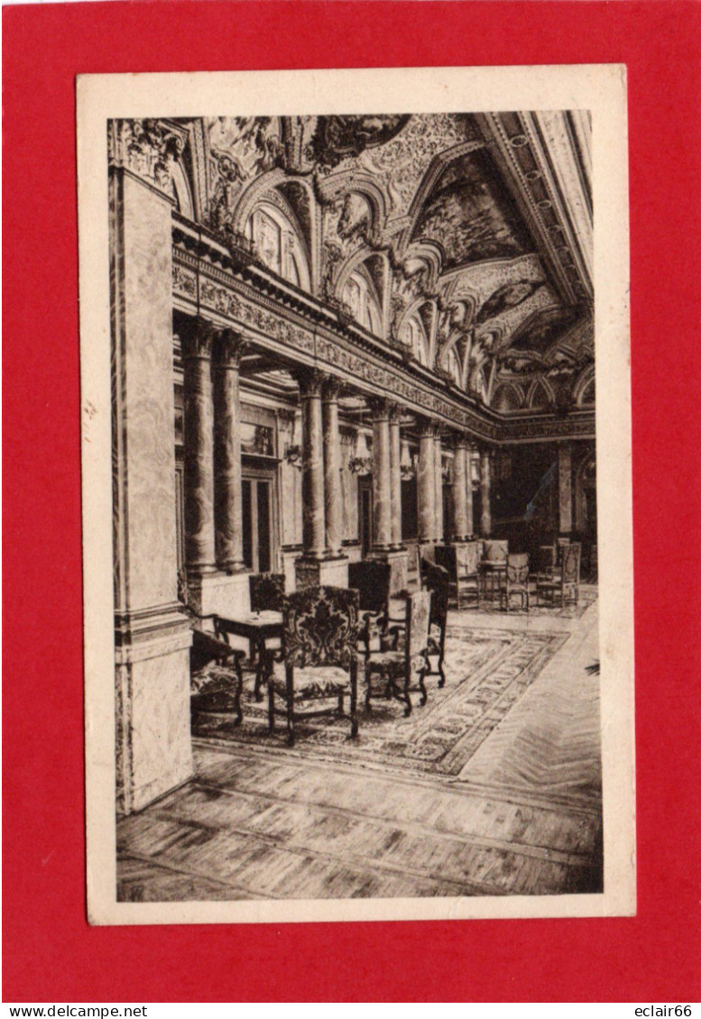 ITALIE ROME HÔTEL PLAZA CORNER OF THE LOUNGE CPA 29/11/1928 Edit G.MENAGLIA.ROMA DAGUIN (2) - Cafes, Hotels & Restaurants