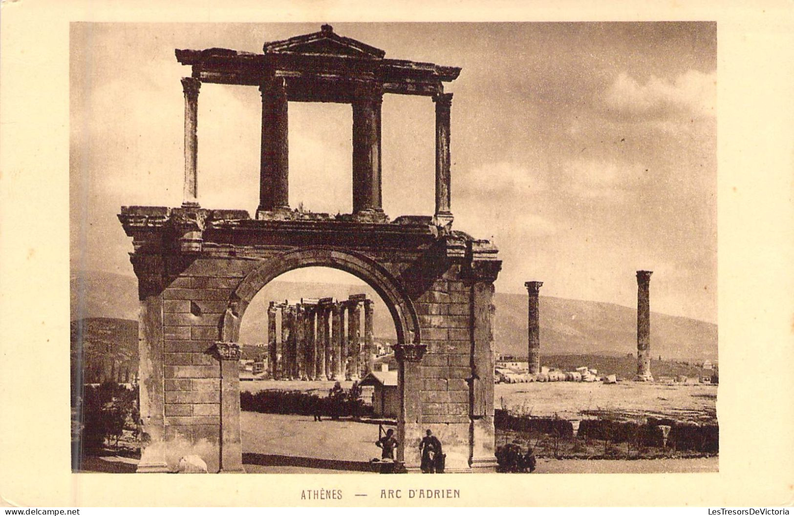 GRECE - ATHENES - Arc D'adrien - Edit Braun & Cie - Carte Postale Ancienne - Griechenland