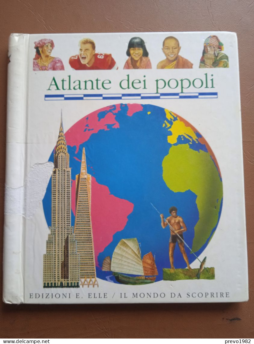 Atlante Dei Popoli - Ed. E. Elle Il Mondo Da Scoprire - Enfants