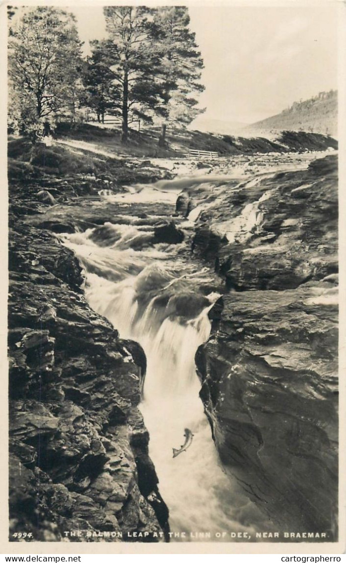 The Salmon Leap At The Linn Of Dee Near Braemar - Aberdeenshire