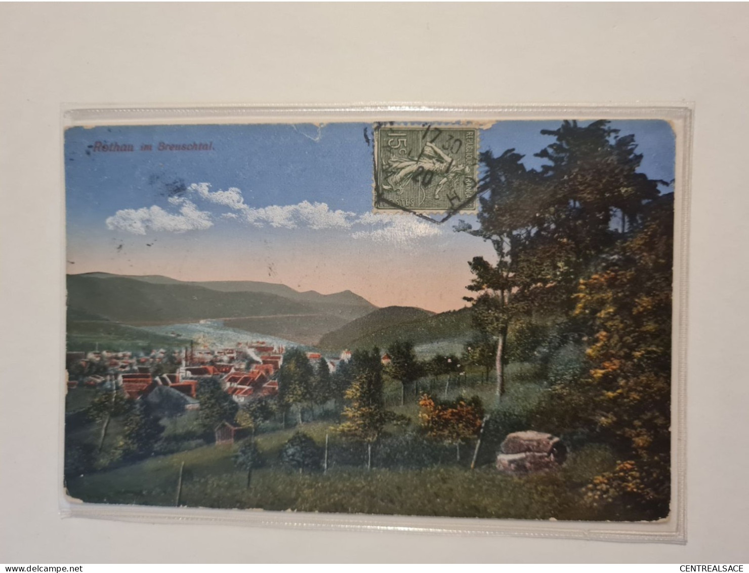 Carte ROTHAU  Vue Generale - Rothau