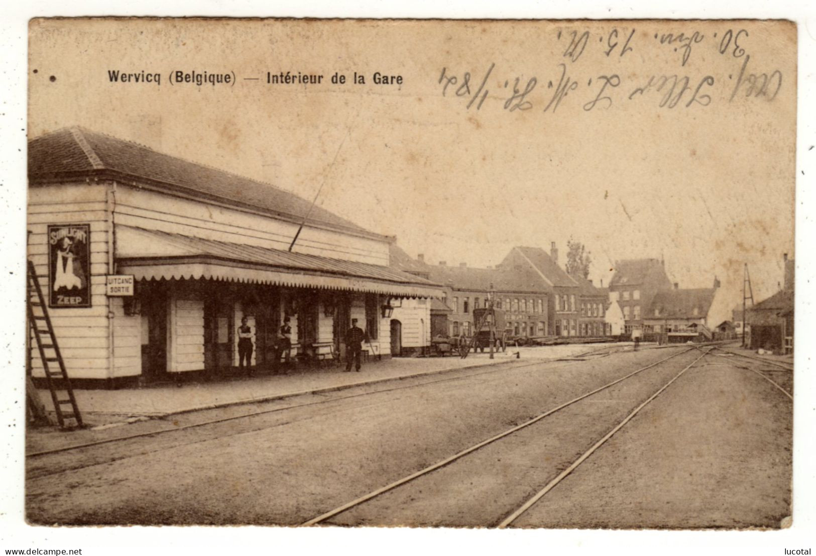 Wervik - Station Kant Sporen - 1915 - Geen Uitgever - Wervik