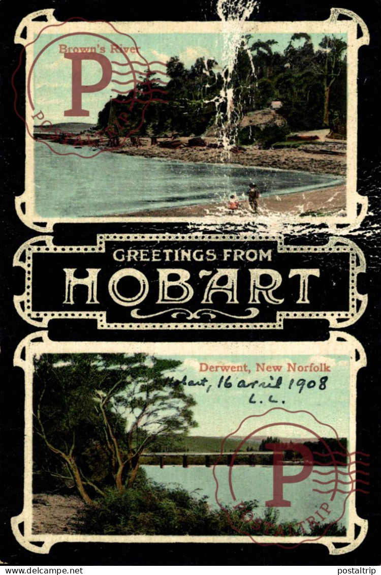 AUSTRALIA. GREETINGS FROM HOBART - Hobart