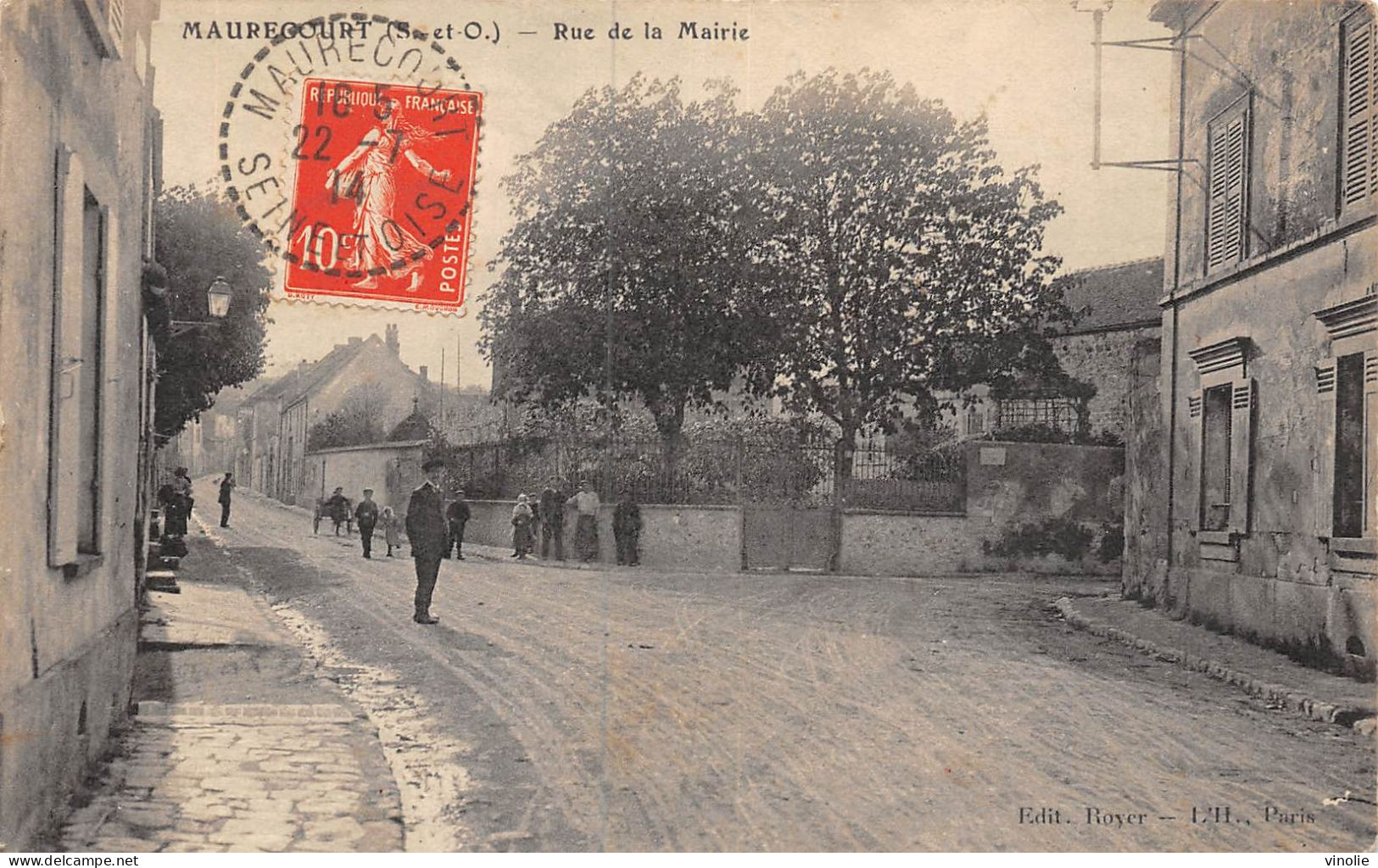 23-2556 : MAURECOURT. RUE DE LA MAIRIE - Maurecourt