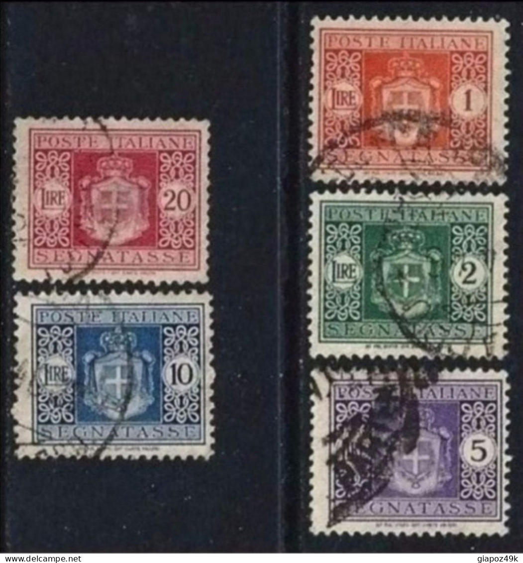 ● ITALIA  LUOGOTENENZA 1945 ֎ Segnatasse ֎ N.° 90 . . . Usati ● Cat. 70,50 € ● Fil. DA ● Lotto N. 639 ● - Postage Due