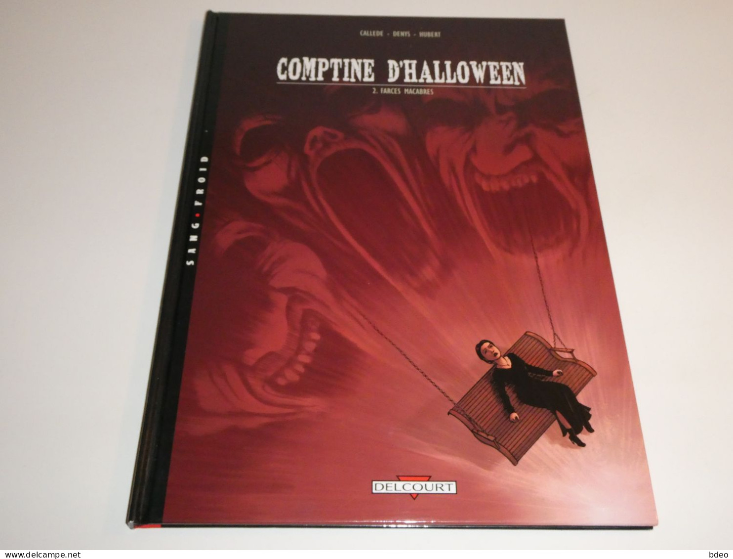 LOT EO COMPTINE D'HALLOWEEN TOMES 1/2/ TBE