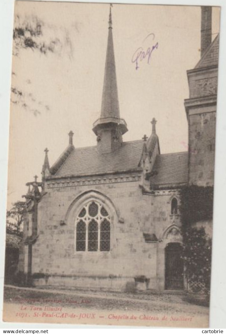 Dépt 81 - SAINT-PAUL-CAP-DE-JOUX - Chapelle Du Château De Scalibert - Saint Paul Cap De Joux