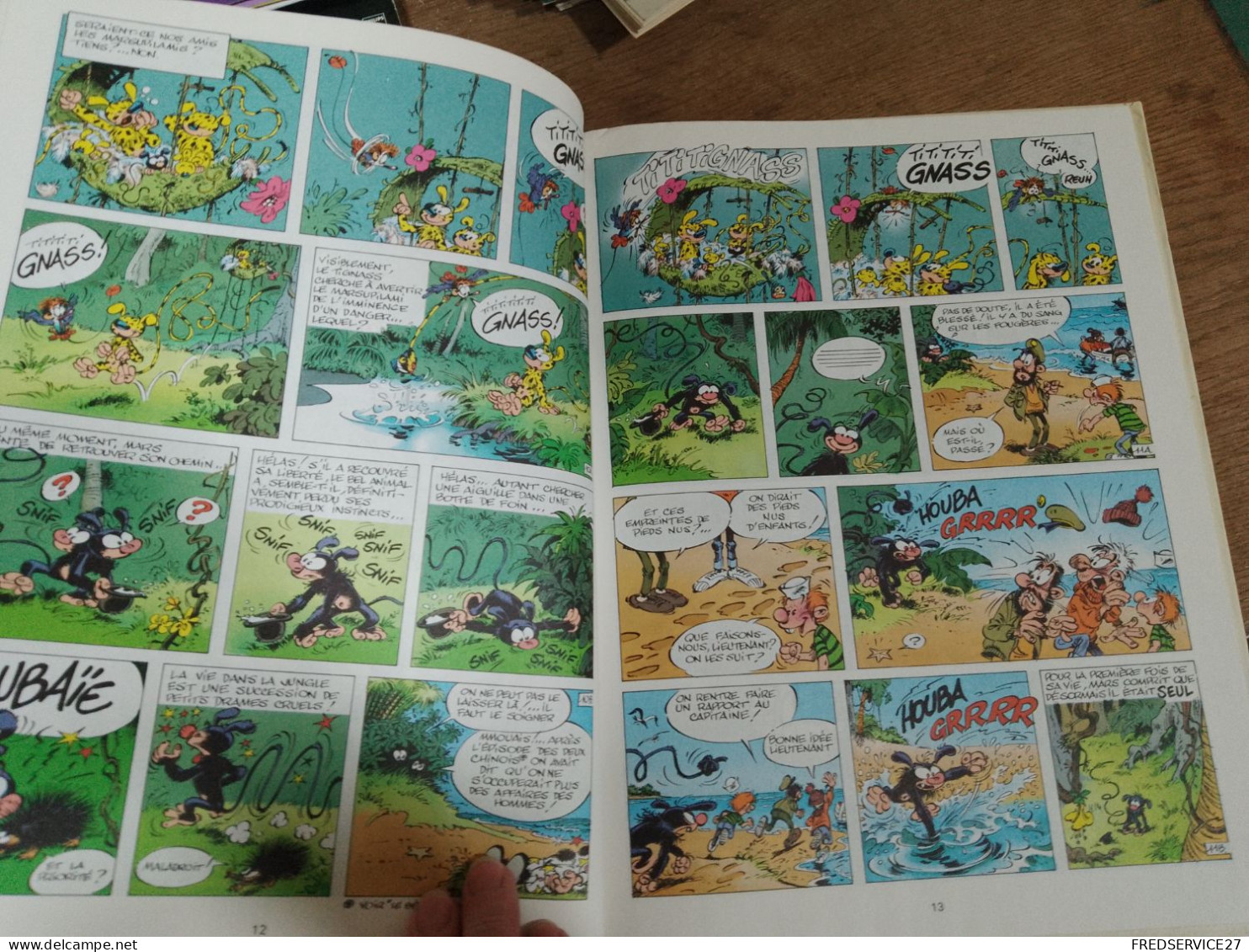 79 //   MARSUPILAMI / MARS LE NOIR 1989 - Marsupilami