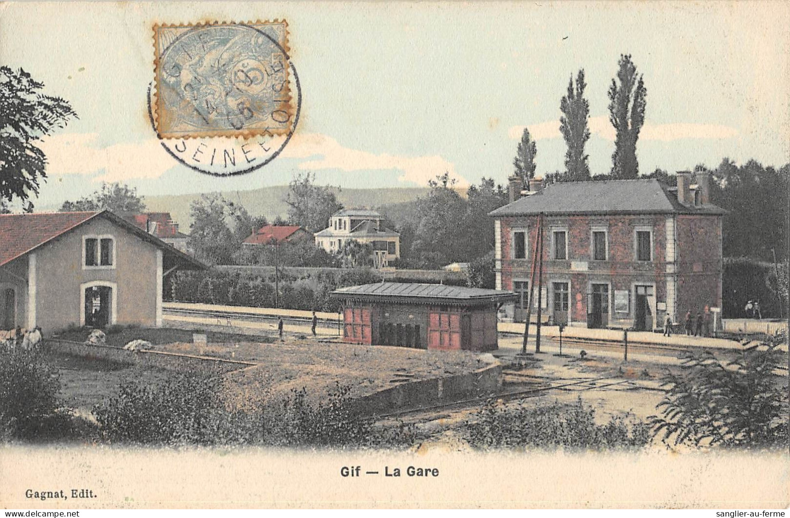 CPA 91 GIF / LA GARE - Gif Sur Yvette