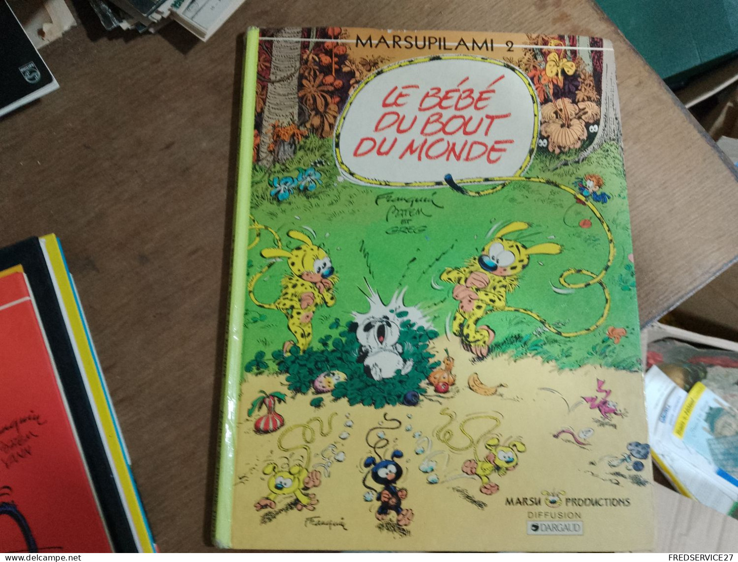 79 //   MARSUPILAMI / LE BEBE DU BOUT DU MONDE / 1988 - Marsupilami