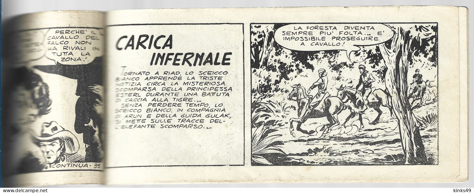 M247> LO SCEICCO BIANCO - Tomasina - N° 35 < Carica Infernale > 1955 - Privo Di Ultima Di Cop.na - First Editions