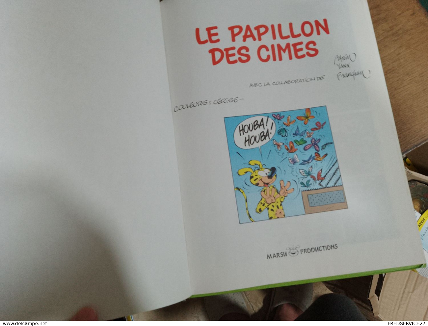 79 //   MARSUPILAMI / LE PAPILLON  DES CIMES / 1994 - Marsupilami