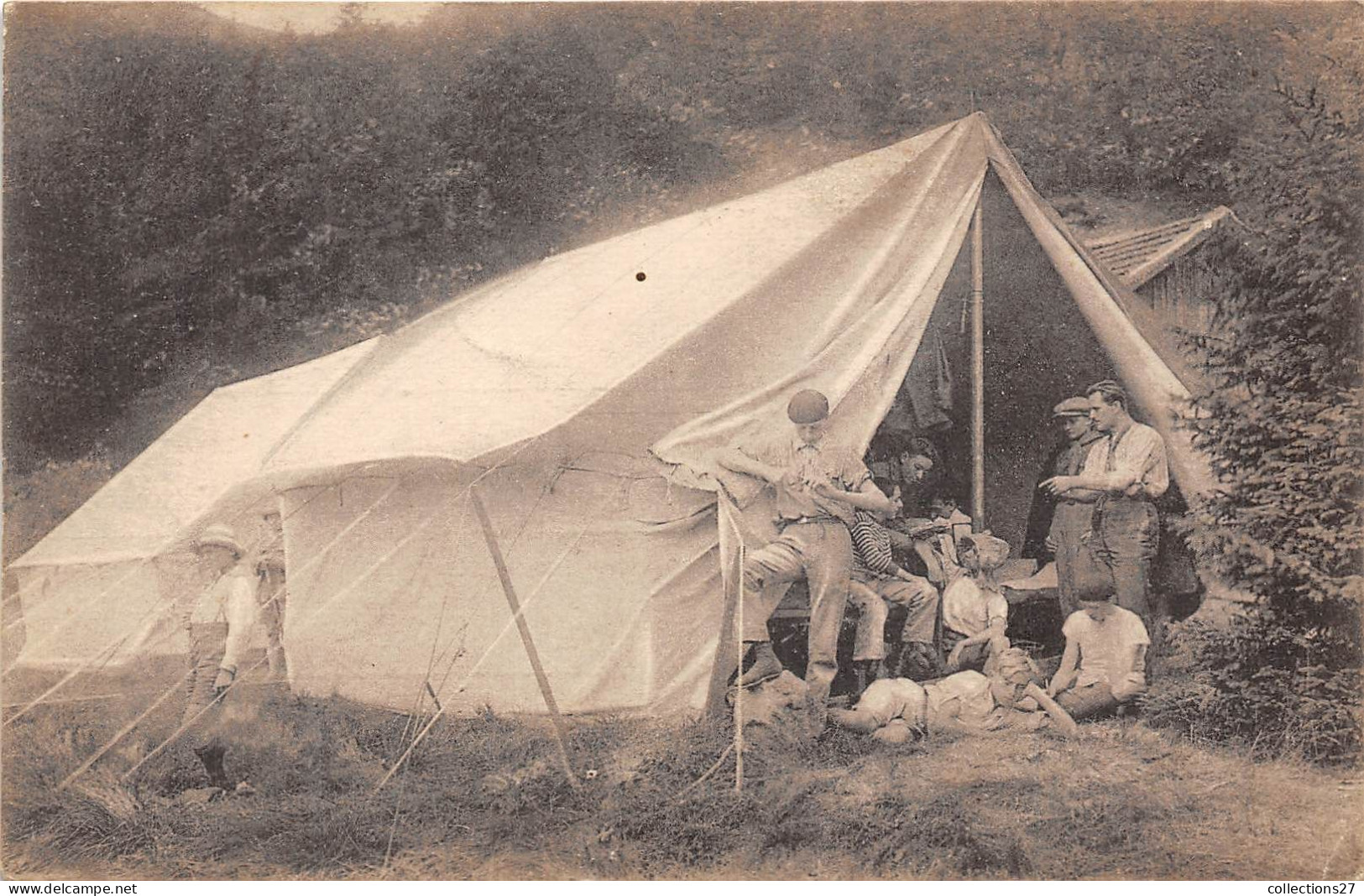 67-BAERENBACH- CAMP DE BAERENBACH- PRES LA SCHLUCHT- UNE TENTES - Sonstige & Ohne Zuordnung