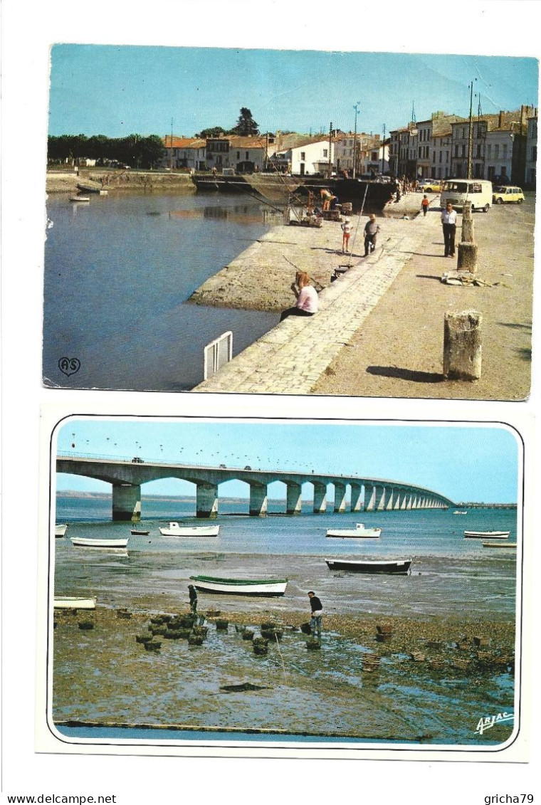 LOT DE CARTES POSTALES MODERNES - 10 CARTES CHARENTE MARITIME - Poitou-Charentes