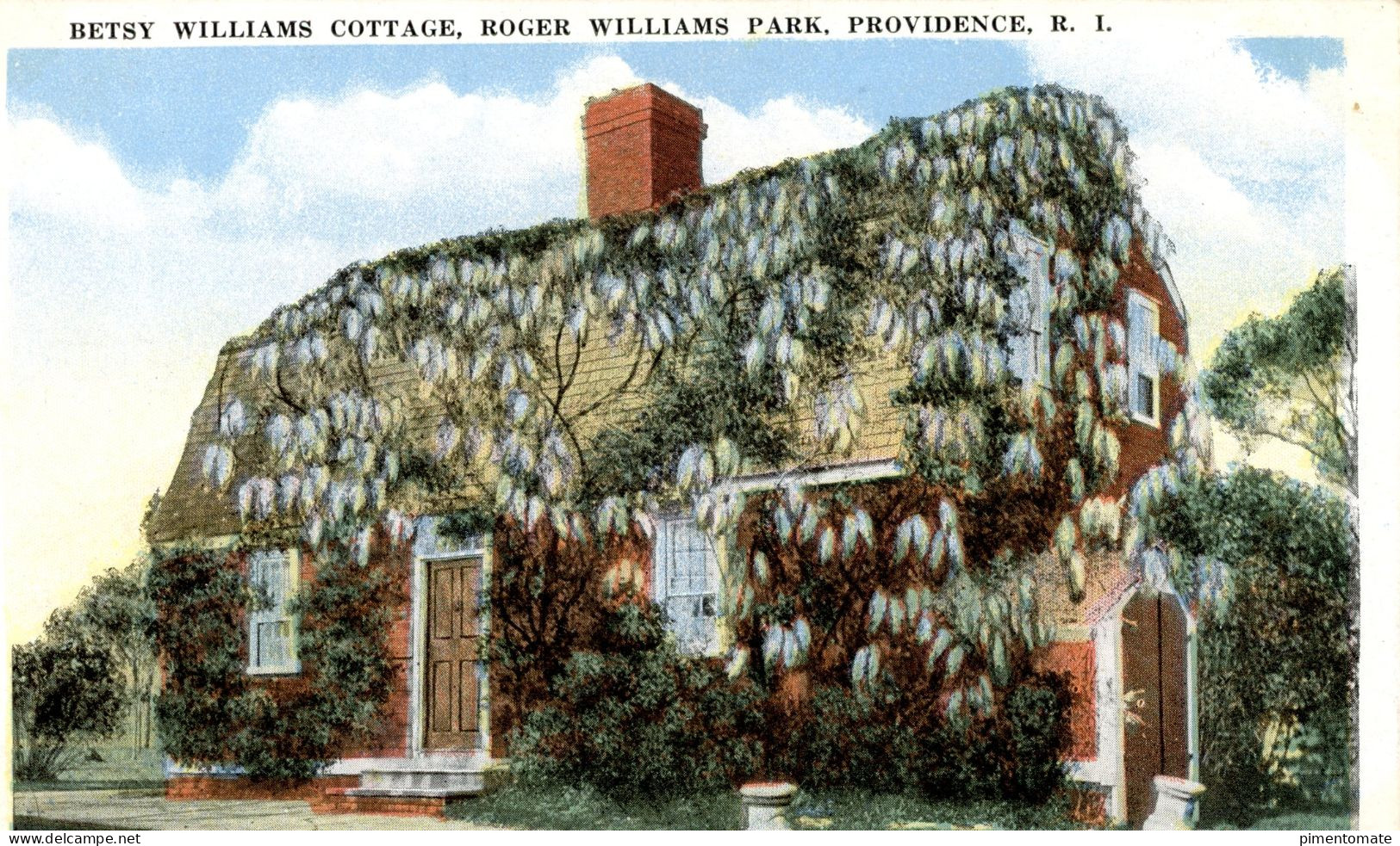 RHODE ISLAND PROVIDENCE BETSY WILLIAMS COTTAGE ROGER WILLIAMS PARK - Providence