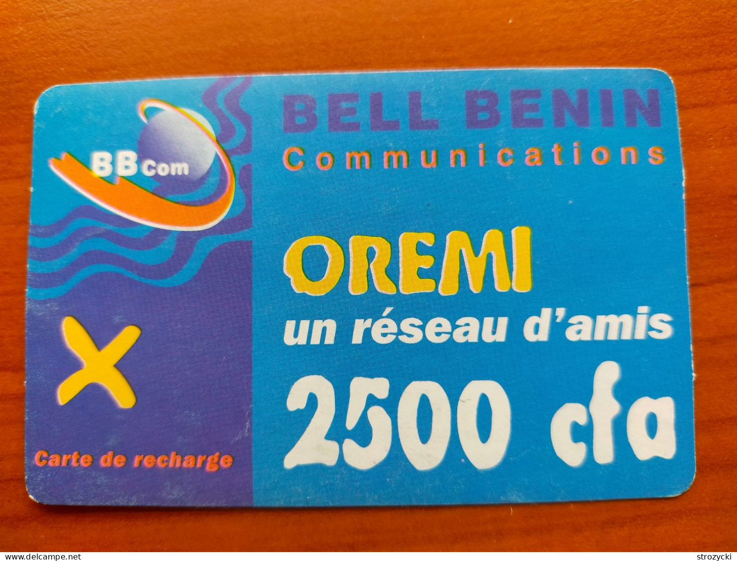 Benin - Bell Benin - Oremi 2500 - 31/12/2010 - Bénin