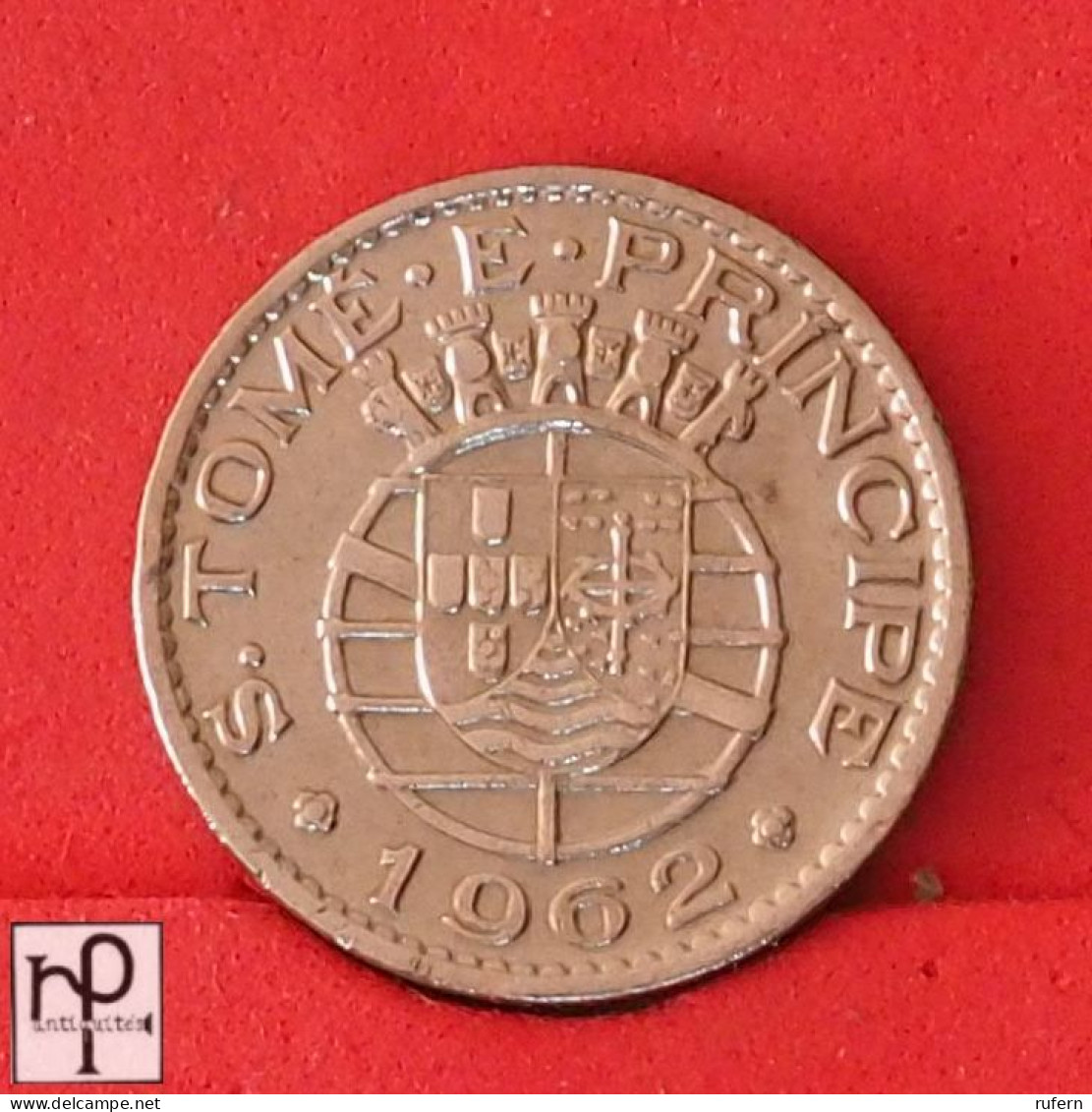 SAINT THOMAS Y PRINCIPE 1 ESCUDO 1962 KM# 18 (Nº53816) - Sao Tome Et Principe