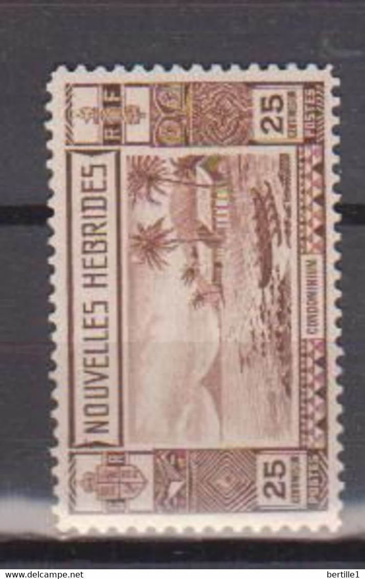 NOUVELLES HEBRIDES    N°  YVERT  104  NEUF AVEC CHARNIERES  ( CH 3/14 ) - Unused Stamps