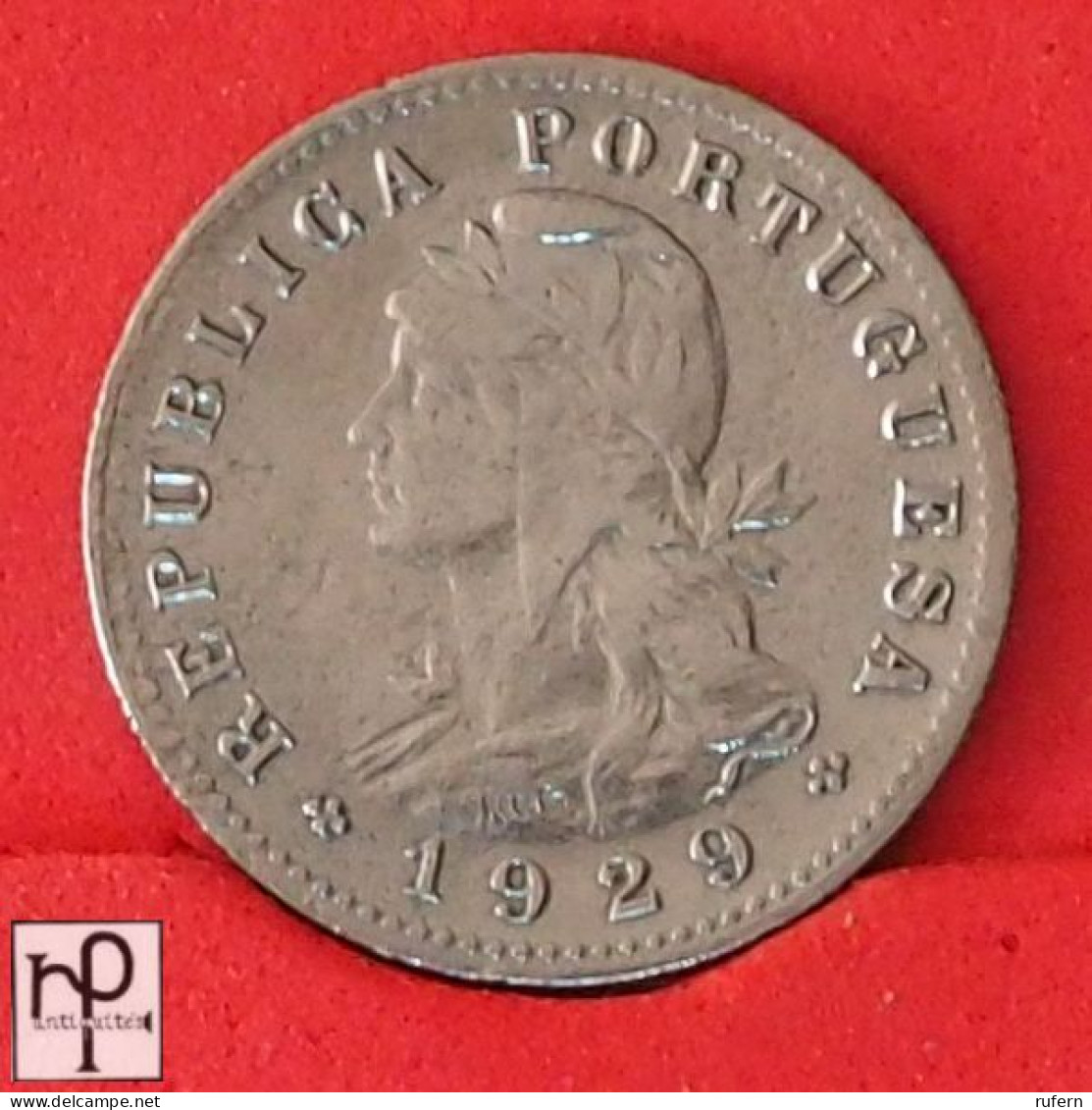 SAINT THOMAS Y PRINCIPE 20 CENTAVOS 1929 KM# 3 (Nº53823) - Sao Tome En Principe