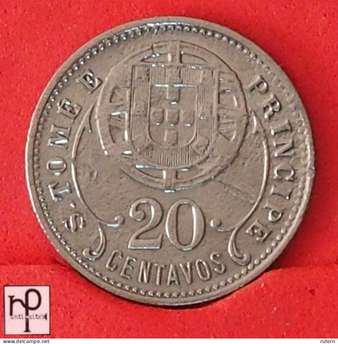 SAINT THOMAS Y PRINCIPE 20 CENTAVOS 1929 KM# 3 (Nº53823) - Sao Tome And Principe