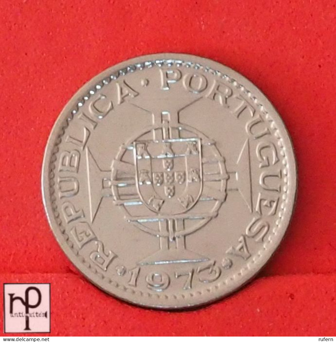 GUINÉ BISSAU 5 ESCUDOS 1973 KM# 15 (Nº53826) - Guinea Bissau