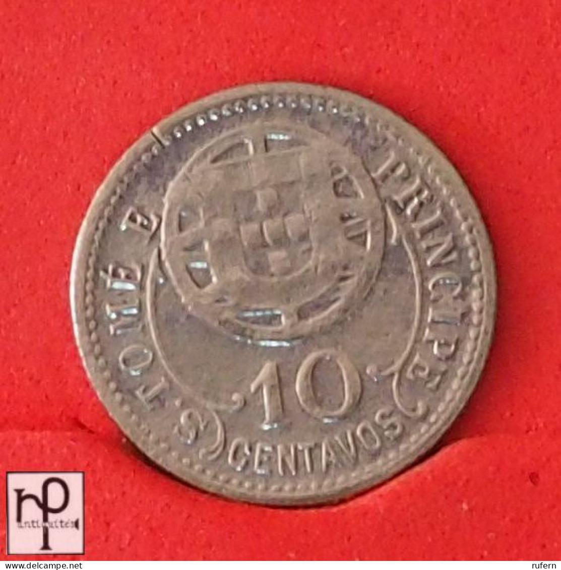 SAINT THOMAS Y PRINCIPE 10 CENTAVOS 1929 KM# 2 (Nº53827) - Sao Tome Et Principe