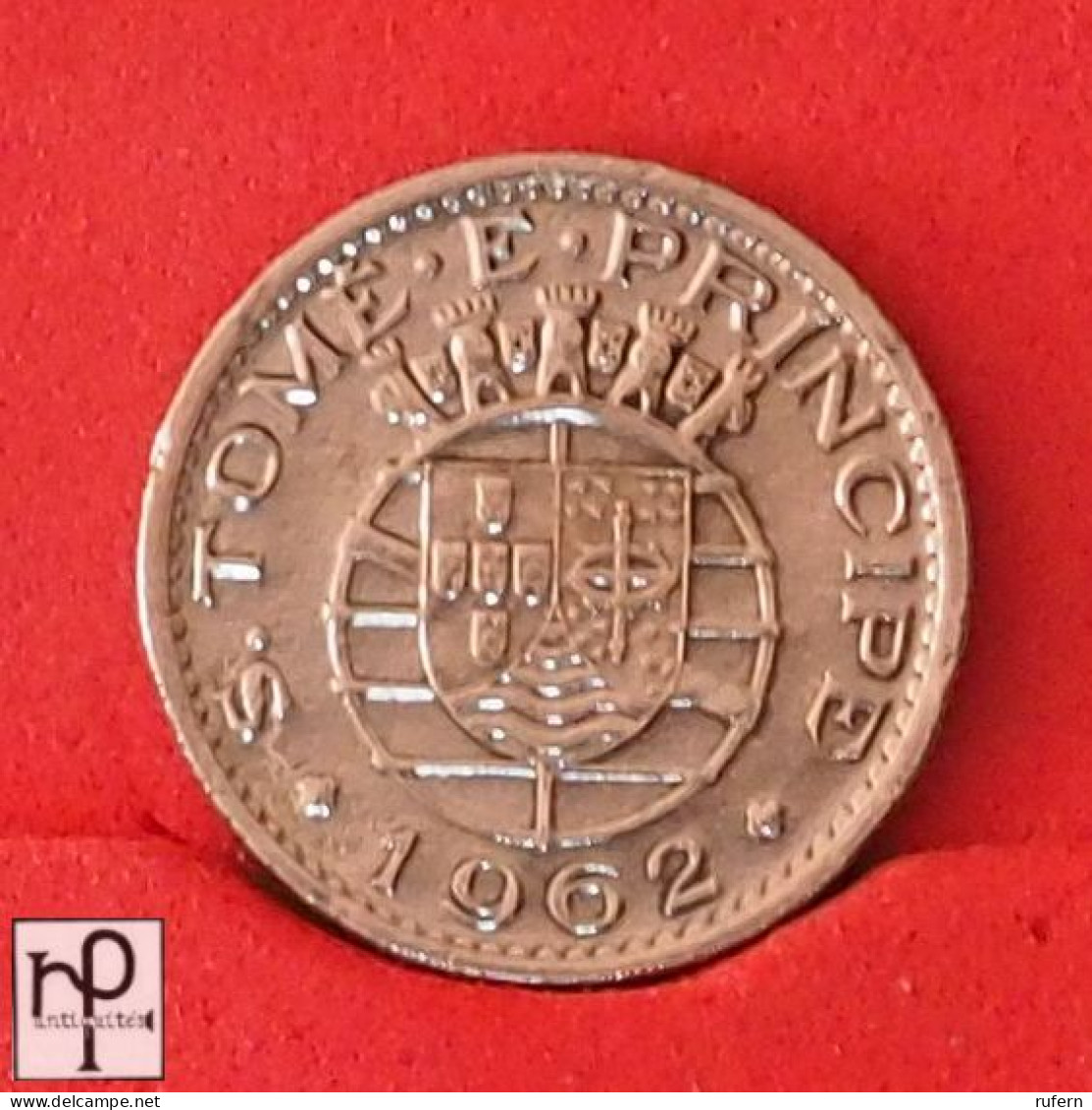 SAINT THOMAS Y PRINCIPE 50 CENTAVOS 1962 KM# 17,1 (Nº53828) - Sao Tomé E Principe