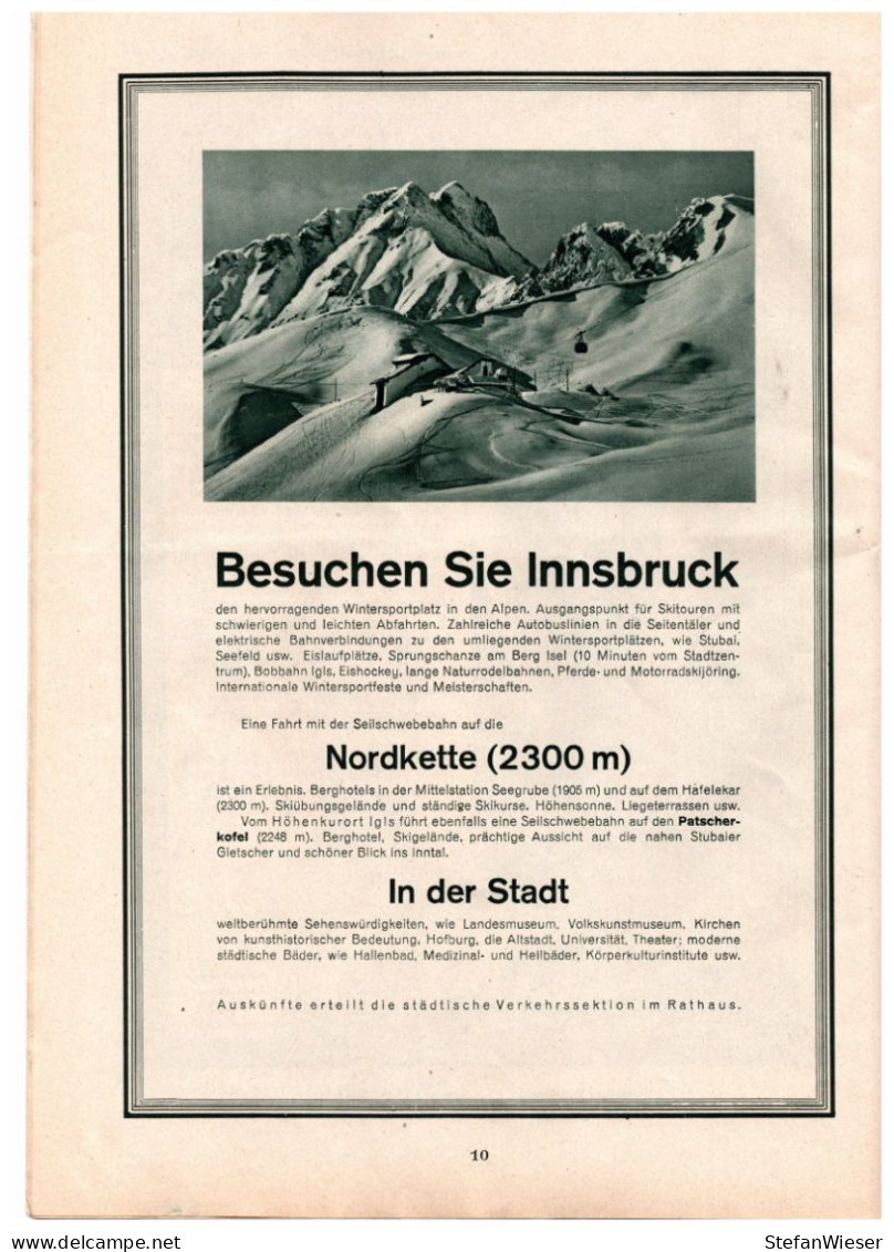 Bergland. Illustrierte Alpenländische Monatsschrift. 13. Jahrgang - 1931, Heft 1 - Viajes  & Diversiones