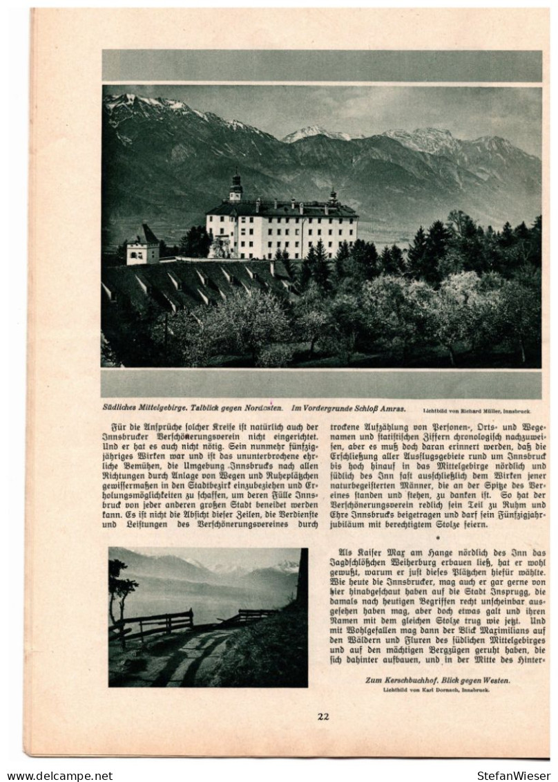 Bergland. Illustrierte Alpenländische Monatsschrift. 13. Jahrgang - 1931, Heft 1 - Voyage & Divertissement