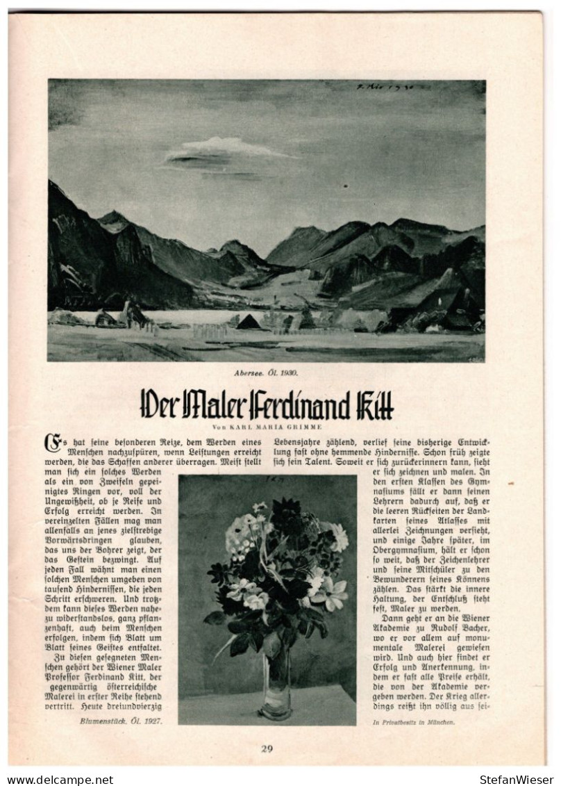 Bergland. Illustrierte Alpenländische Monatsschrift. 13. Jahrgang - 1931, Heft 2 - Reizen En Ontspanning