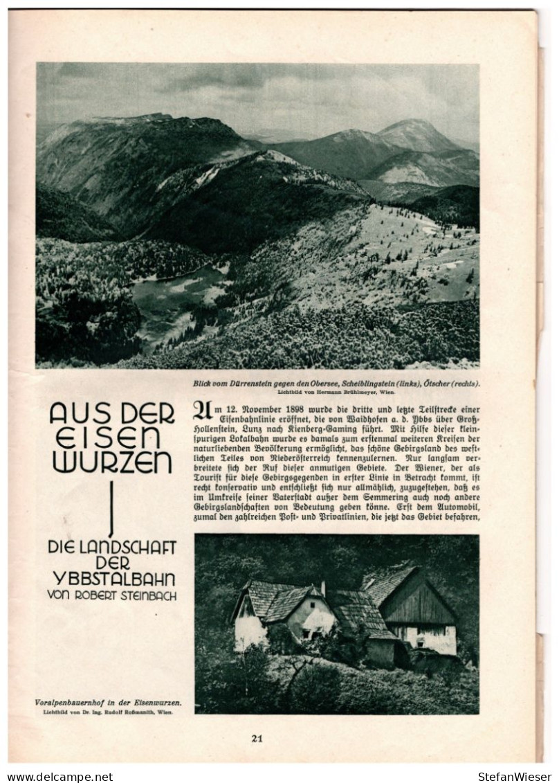 Bergland. Illustrierte Alpenländische Monatsschrift. 13. Jahrgang - 1931, Heft 3 - Voyage & Divertissement