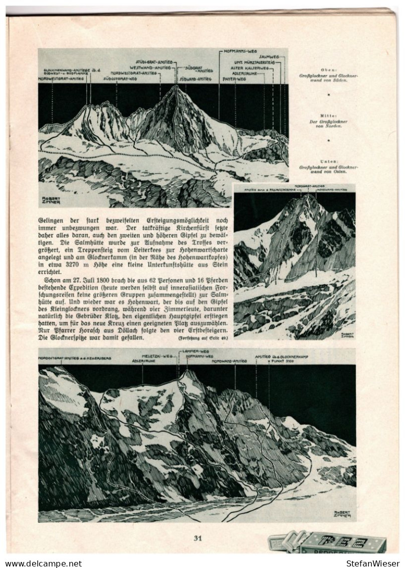 Bergland. Illustrierte Alpenländische Monatsschrift. 13. Jahrgang - 1931, Heft 5 - Viaggi & Divertimenti